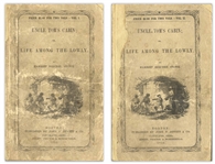 First Edition, First Printing of Uncle Toms Cabin by Harriet Beecher Stowe -- The Scarcest Variant of the First Printing, in Publishers Wrappers